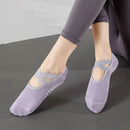 Women's Professional Yoga Socks Anti-Slip Sweat-Absorbent Breathable Pilates Ballet Dance Sport Socks for Active Ladies