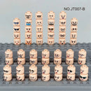 Buildings Blocks 3626 Figure Head Faces Creative Laugh Cry Cute Facial Expression Toy For High-Tech MOC Set - M & M Global