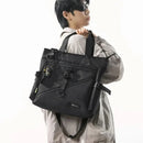 Japanese tooling style ballistic nylon tote bag men's shoulder commuter messenger bag large capacity computer handbag briefcase - M & M Global