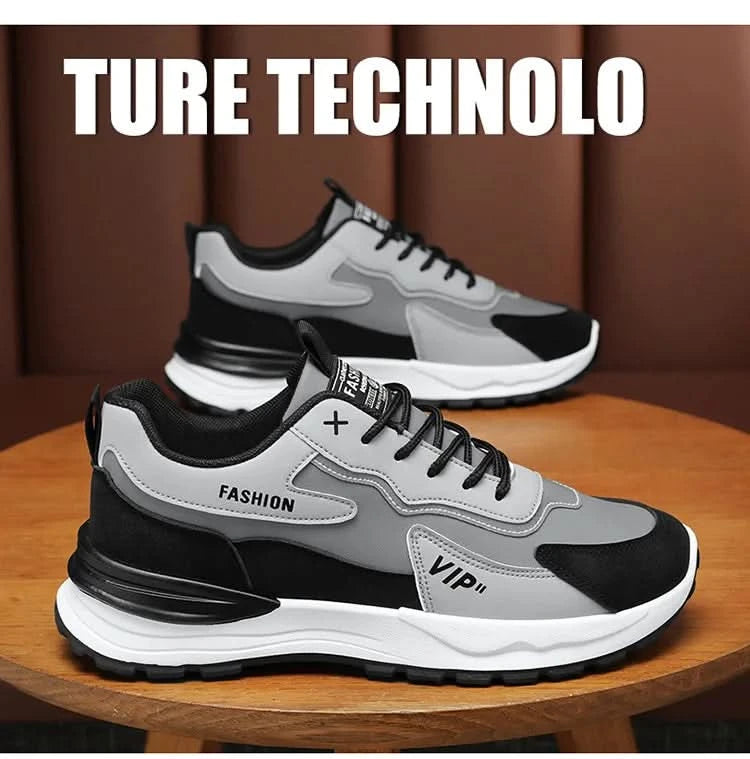 Summer men's new breathable Forrest Gump shoes men's sports shoes Korean version versatile thick sole casual running dad shoes - M & M Global
