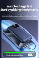 New Power Bank 20000mAh  Portable External Battery 22.5W Fast Charging Portable Charger for IPhone Xiaomi Redmi Poco Powerbank - M & M Global