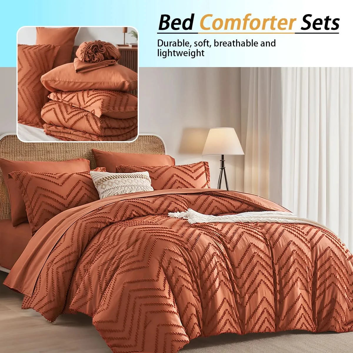 7-Piece Floral Quilt Set – Soft & Comfortable Bedding for All Seasons, Elegant Cut Flower Design, Home Décor, Ideal Gift for Any Occasion