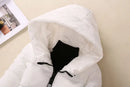 Women's Short Coat 2025 Winter New Student Thick Cotton Jacket Ladies Warm Hooded Coat Female Casual Down cotton Parka Overcoat