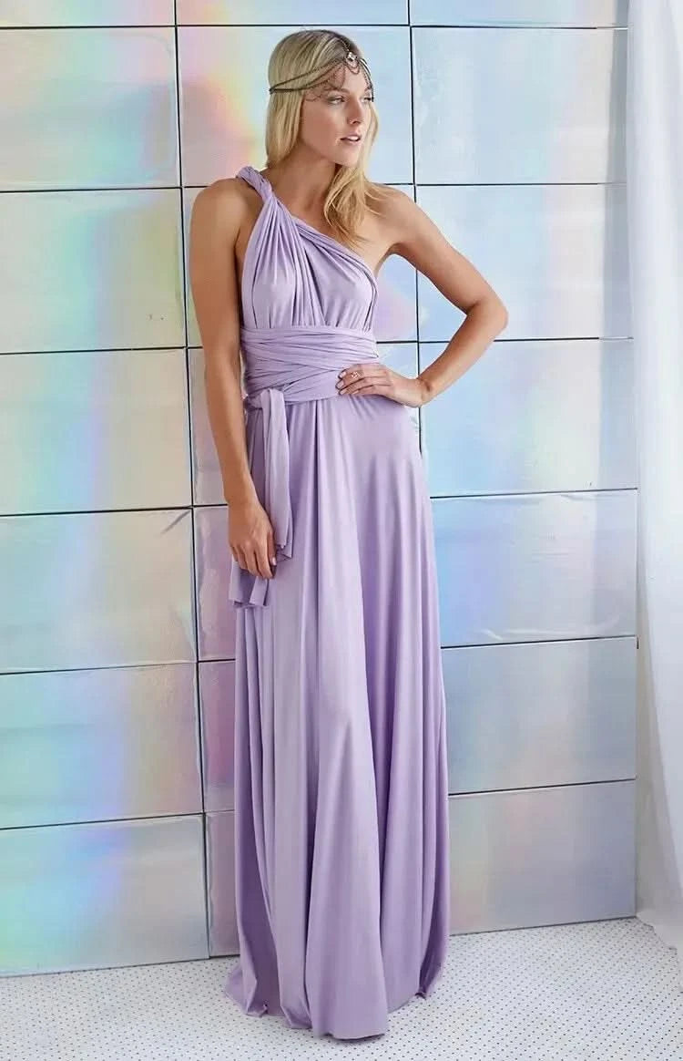 Sexy Women Multiway Wrap Convertible Boho Maxi Club Red Dress Bandage Long Dress Party Bridesmaids Infinity Robe Longue Femme - M & M Global