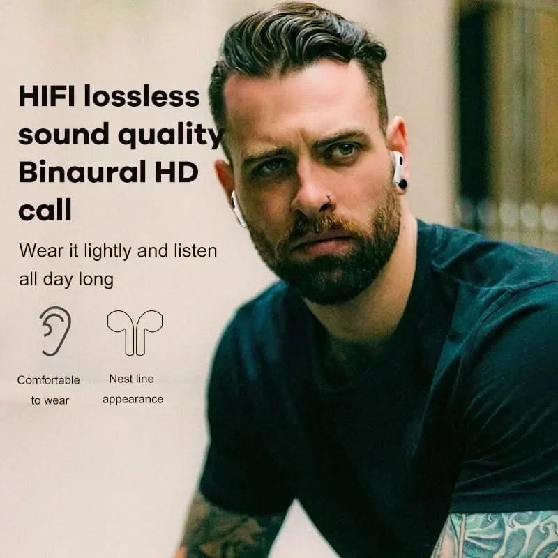 Pro 6 TWS Bluetooth Earphones Wireless Bluetooth Headset Noise Cancelling Earbuds with Mic Pro6 Wireless Headphones for IPhone - M & M Global