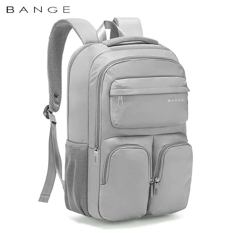 BANGE Large Capacity Men Backpacks for 15.6 Laptop Business Travel Women Backpack Waterproof School Bags with Mesh Side Pockets - M & M Global