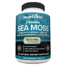 Vegetarian Organic Sea Moss Supports Immune System, Joint Health Intestinal Cleansing Detoxification & Cleansing Skin Supplement - M & M Global
