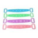 Body Sponge Silicone Brushes Bath Towels Scrubber Rubbing Back Peeling Massage Shower Belt Extended Skin Clean Brushes - M & M Global