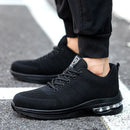 Men's Work Safety Shoes, Steel Toe Shoes, Puncture Resistant Impact Resistant Wear-resistant Outdoor Fashionable Sports Shoes