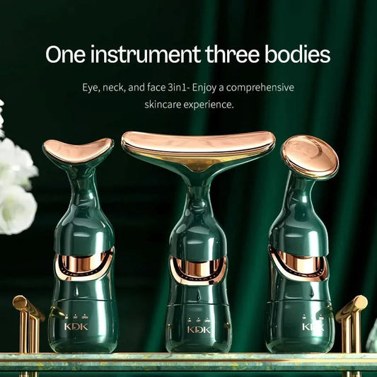 HF Facial Machine All-round Face Massager Neck Facial Eye Lifting Massage Microcurrent Skin Rejuvenation Anti Wrinkle Skin Care - M & M Global