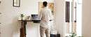 JHK Electric Standing Desk Height Adjustable 55x24 Inch Computer Desk Workstation Ergonomic Work Table for Home Office