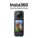 Insta360 X4 - 8K Waterproof 360 Action Camera, 4K Wide-Angle Video, Invisible Selfie Stick,  135 Min Last，Removable Lens Guards, - M & M Global