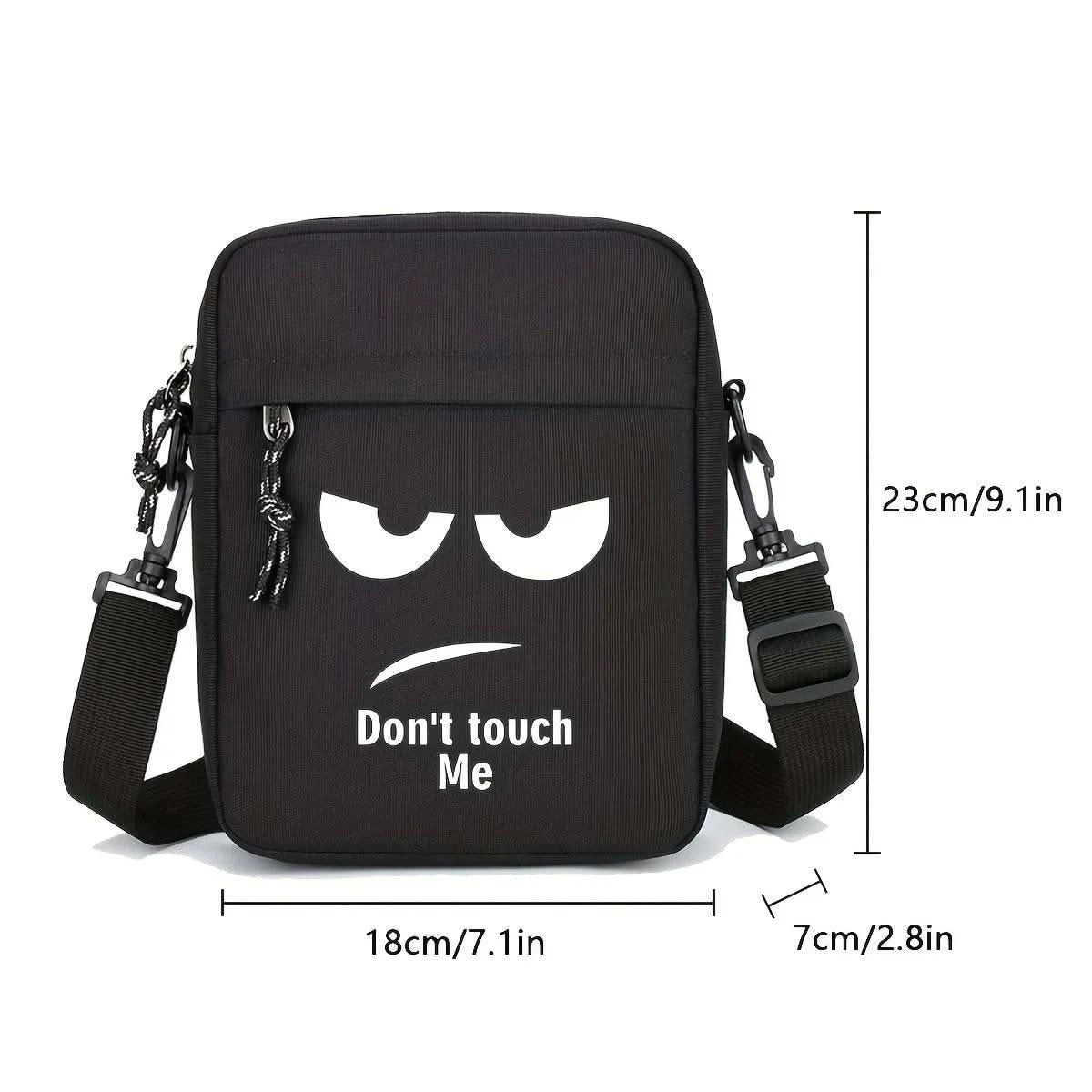 Casual Crossbody Bag Men's Shoulder Bag Commuter Advanced Sense New Large Capacity Travel Outdoor Oxford Cloth Bag - M & M Global