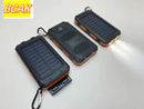 BCAK Brand Power bank Outdoor 200000mAh Large Capacity Solar Power Bank  Portable With Lanyard Compass External Battery Camping - M & M Global