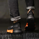 Anti-smash, anti-puncture, breathable, fashionable and comfortable safety shoes