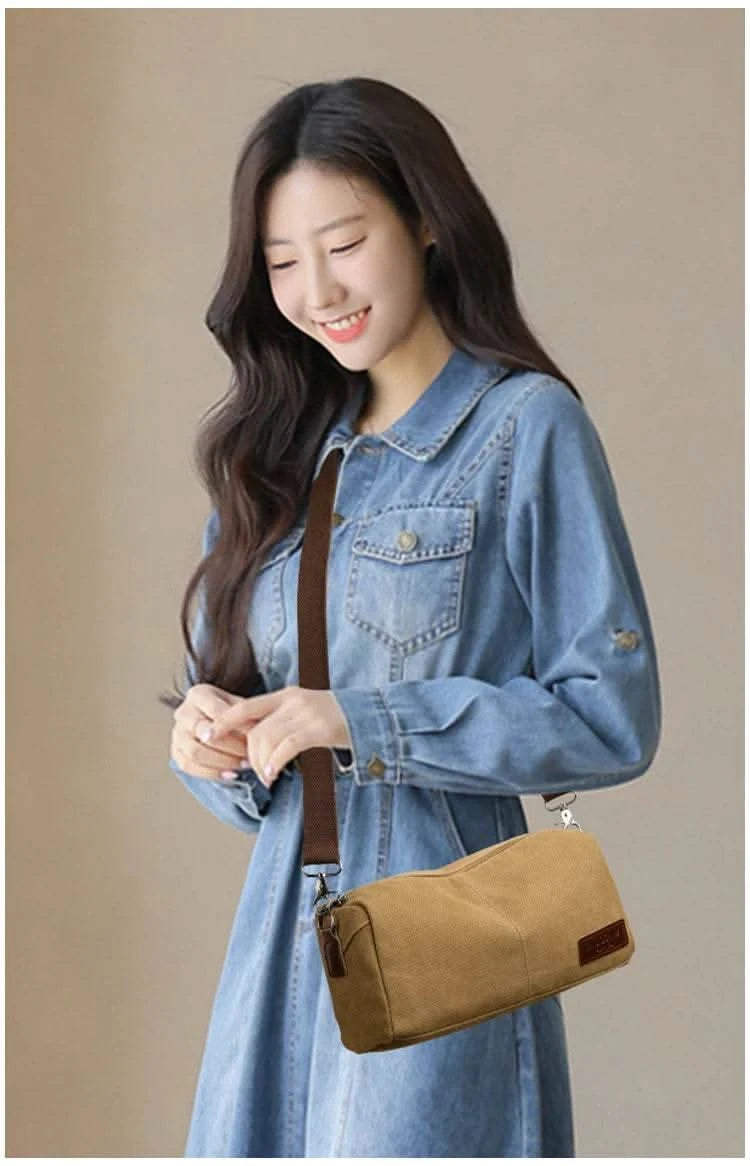 Crossbody bag, men's minimalist single-shoulder bag, women's outdoor travel commuting messenger bag, large capacity - M & M Global