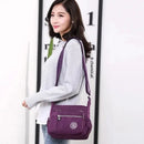 Large Capacity Nylon Crossbody Shoulder Bag for Home Use Middle-Aged And Elderly Women Casual Multi-Socket Slanting Bag - M & M Global