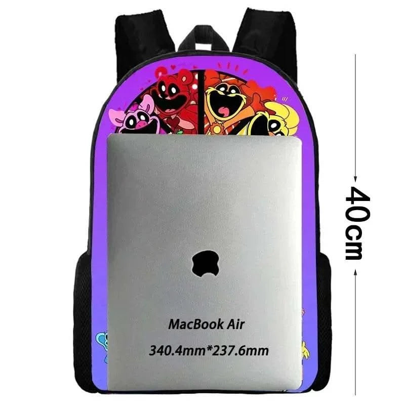 Child School Game R-RobloxS Backpack with Lunch Bags ,Pencil Bags ,School Bags for Boys Girls Best Gift - M & M Global