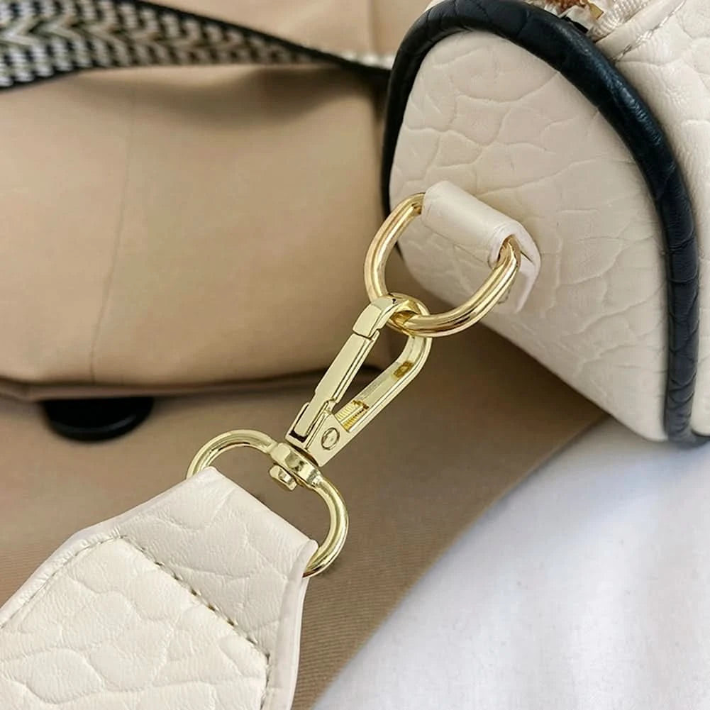 Solid Pu Leather Shoulder Bag Fashion Designer Handbags Messenger Bags For Women Casual Crossbody Bags Summer Travel Bag - M & M Global