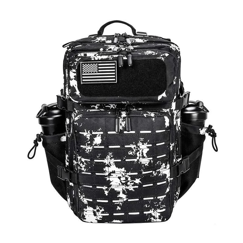 45L/25L Tactical Backapck for Men Women Waterproof Camping Travel Bag Outdoor Sports Hiking Survival Rucksack with Bottle Holder - M & M Global