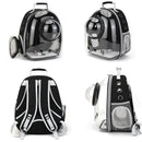 Pet Cat Carrying Bag Space Pet Backpacks Breathable Portable Transparent Backpack Puppy Dog Transport Carrier Space Capsule Bags - M & M Global