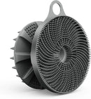 Silicone bath machine bath brush, more hygienic than traditional loofah, rich foam, long-lasting, gentle exfoliation - M & M Global