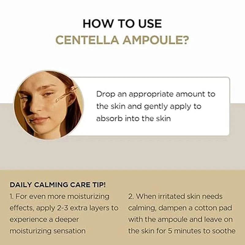 Centella Skin Care Essence Moisturize Brightening Calming And Repairing Pores Facial Smoothing Feminine Facial Care Products - M & M Global