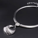 Dubai Jewelry Set For Women Silver Plated Luxury Necklace Earrings Bracelet And Ring Set Jewelry For Wedding Party Trending ﻿ - M & M Global
