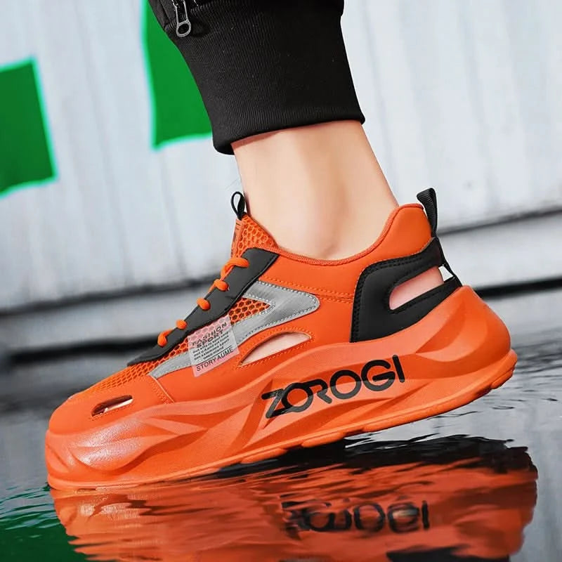 New Summer Men Shoes Breathable Outdoor Sneakers Platform Casual Sneakers Running Shoes Hollow out Sandals Zapatillas Hombre - M & M Global