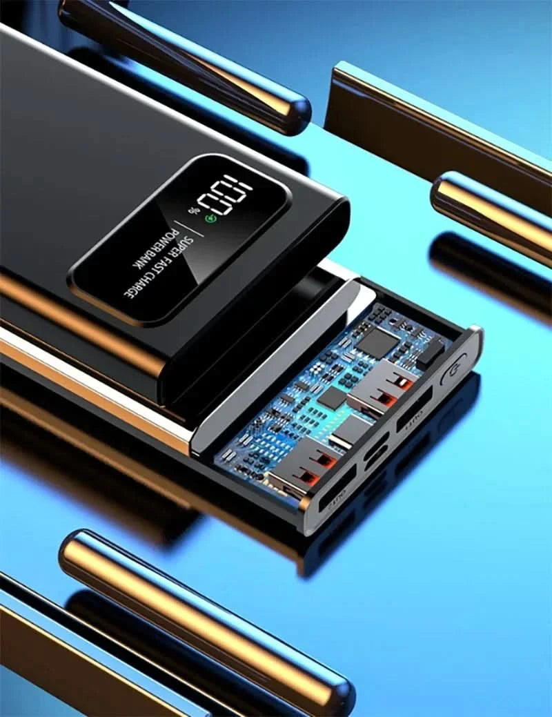 Xiaomi Fast Charging Power Bank 200000mAh Ultra Large Capacity Powerbank 120W Super Charge Portable External Battery LED Display - M & M Global