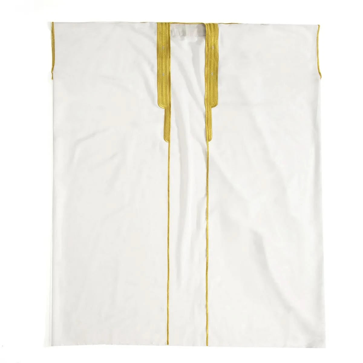 Muslim Arab Men Thobe Thawb Caftan Eid Jubba Thobe Mens Cardigan Abaya Long Dress Ramadan Robe Saudi Arab Musulman Caftan Dubai - M & M Global