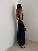 Summer Sexy Bodycon Long Dress Womens Y2k Clothes Sleeveless Sundress Evening Backless Dresses for Women Aesthetic 2024 - M & M Global
