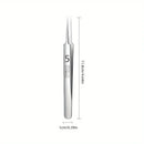 Fine Tip Stainless Steel Acne Clip, Acne Removal Tweezers, Facial Blackhead Extraction Facial Cleansing Skin Care Tools - M & M Global
