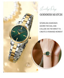 CURREN-Women's Simple Dial Wristwatch, Elegant and Charming Bracelet Quart Watches for Lady, Fashion Brand - M & M Global