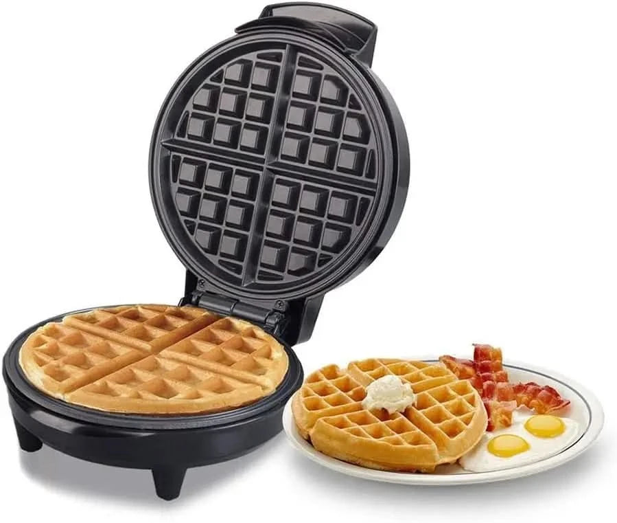 3-minute waffle maker ， breakfast bread maker sandwich maker ， adjustable temperature control electric baking pan Waffle machine - M & M Global