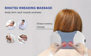 Electric Neck Massager With Heat Vibration 3D Kneading Shiatsu Massage U Shaped Pillow For Shoulder Cervical Pain Relief Fatigue - M & M Global