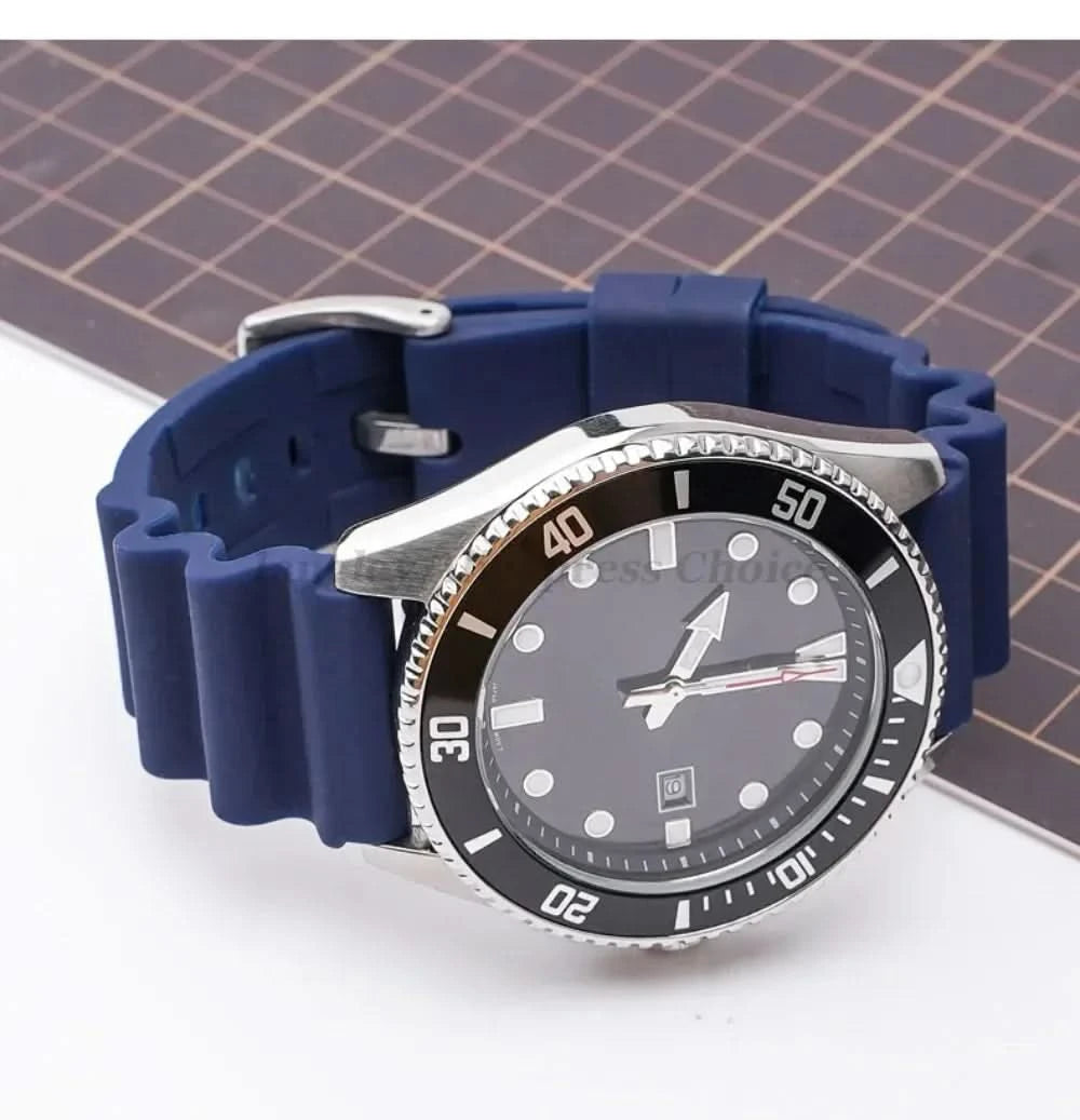 Silicone Watch Band 20mm 22mm For Rolex SUBMARINER Waterproof Diving Bracelet For Citizen For Seiko SKX007 SRP777J1 Sports Strap - M & M Global
