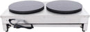 Electric Pancake Maker, 3.4kw Stainless Steel Double Hotplate Pancake Maker 16" Pancake Maker Machine for Homes, Kitchens, Conve - M & M Global