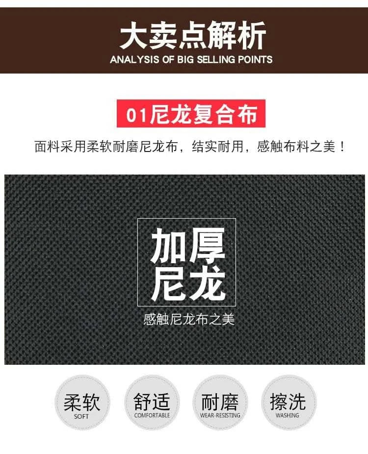 Business Fashion Men's Shoulder Bag Women's Crossbody Bag Large Capacity Multipurpose Travel Bags Tool Bag Oxford Cloth Material - M & M Global