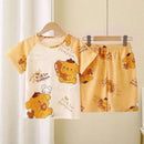 Saniro Hello Kitty Clothes Set Short Sleeve 2pcs Tshirt+Short 1 2 3 Years Old Summer New Clothing Girls Casual Loose - M & M Global