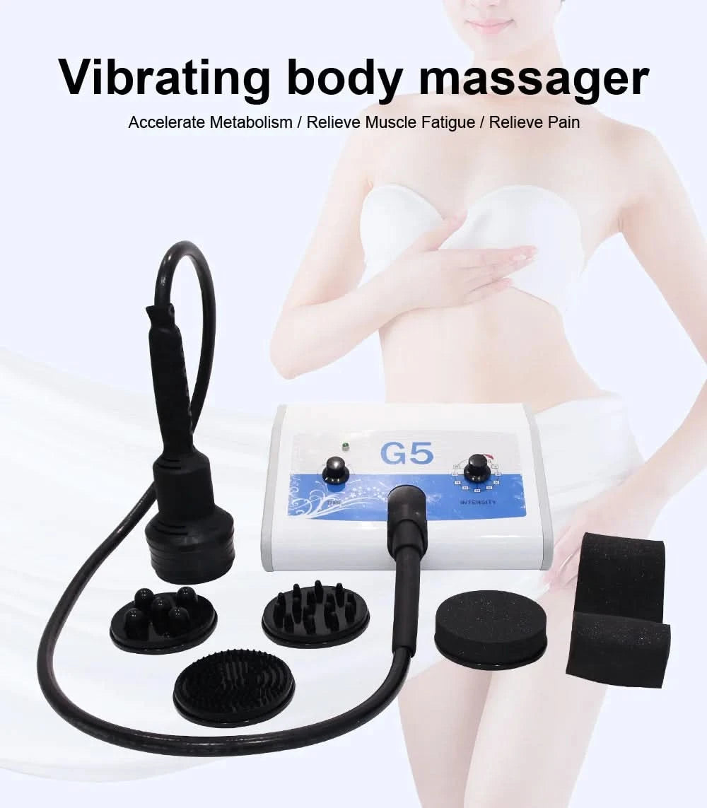 G5 Vibrating Body Slimming Machine High Frequency Cellulite Reduce Shaping Massager Weight Loss Massager Beauty Device - M & M Global