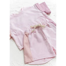 2025 Summer Toddler Girls Cotton Short Sleeve Top+Shorts Set Baby Boys Shortsleeve Tee Outfits Sets Kids Stitching Color Clothes - M & M Global