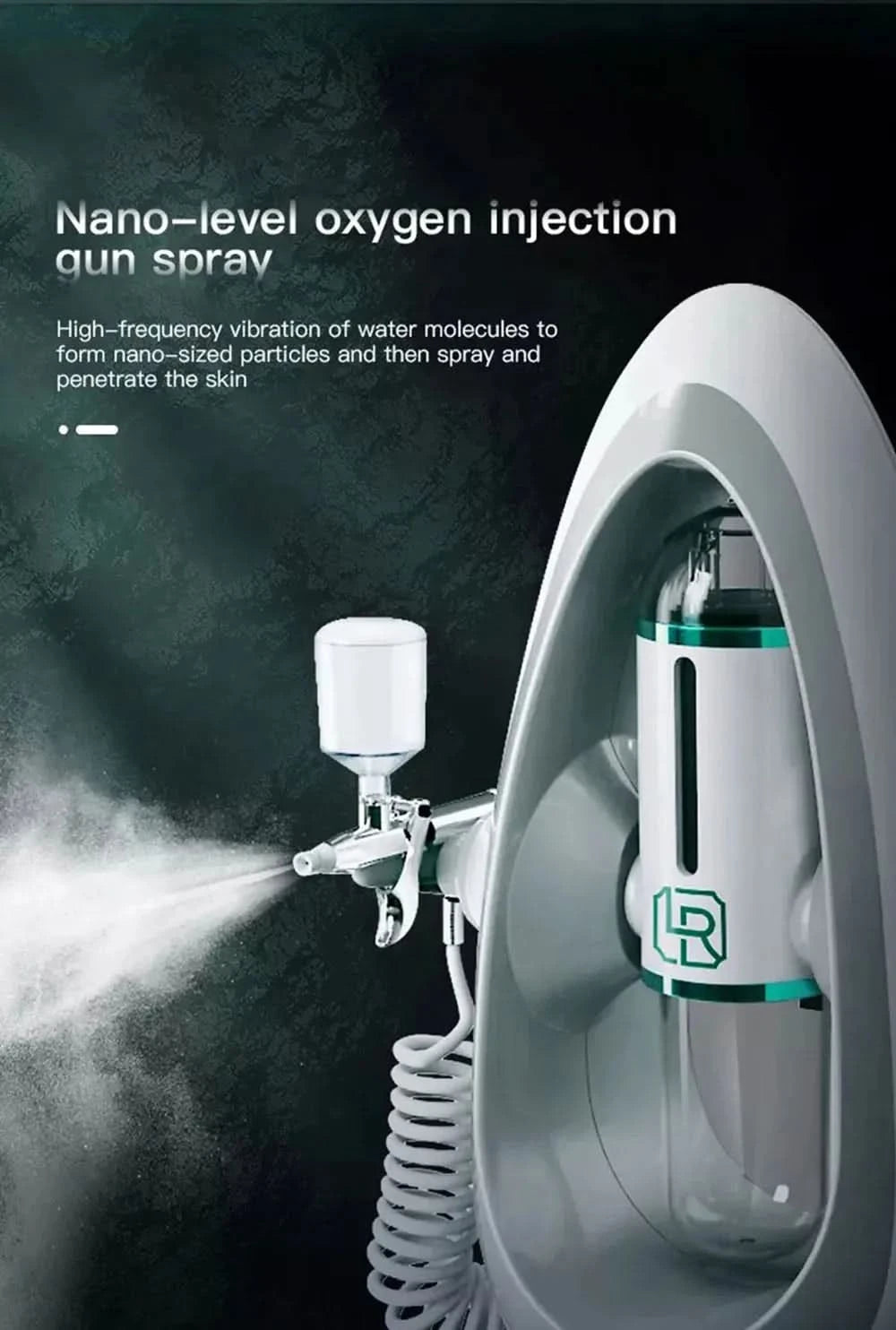 Face Beauty Device 2 In1 Pore Vacuum Cleaner Electric Micro Small Bubble Facial Cleaning Machine Skin Rejuvenation Sprayer Spa - M & M Global
