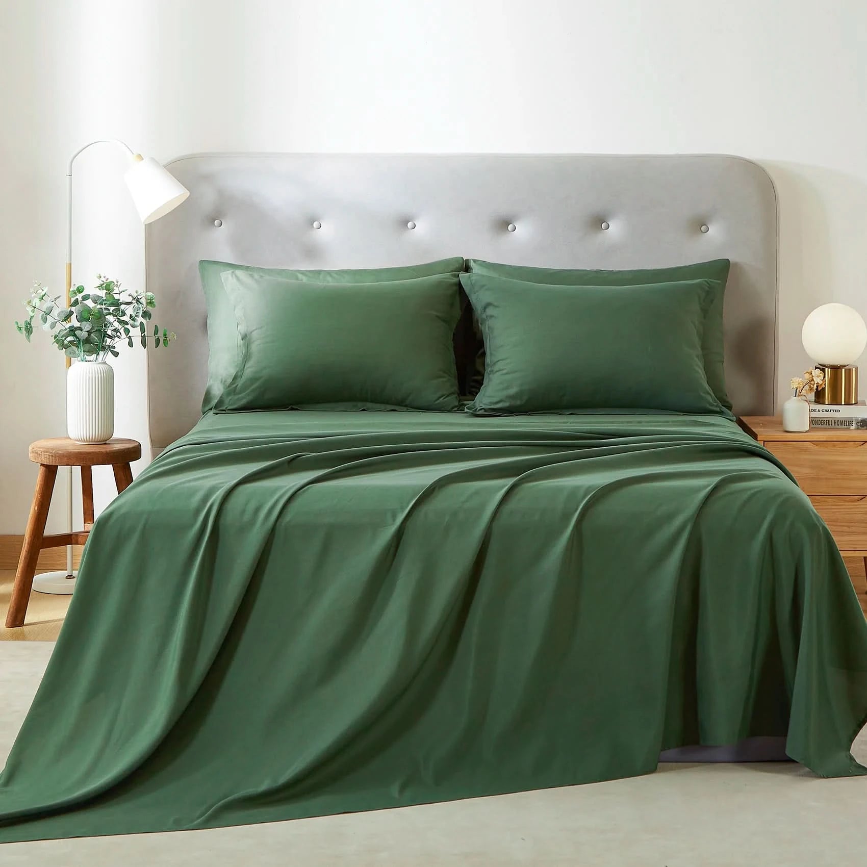 Green bedspread and pillows on a bed in a bedroom setting
Grid Bedding Set

Microfiber Comforter Set

Polyester Bed Set

All-Season Bedding

Checkered Comforter

Soft Breathable Bedding

Modern Bedding Design

Machine Washable Quilt

Bed-in-a-Bag Set

Durable Quilted Comforter

7-Piece Bedding Set

Twin Full Queen King Bedding

Minimalist Bedding Set

Lightweight Quilt Set

Vacuum Packed Bedding

Stylish Bedroom Decor

Gift Bedding for Teens

Bedding Set for Men and Women

Tatting Weave Bedding

Hotel Quali