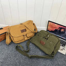 High Quality Canvas Handbag Shoulder Bags Large Capacity Crossbody Bags For Women Simple Casual Messenger Bag Student School Bag - M & M Global