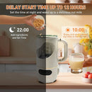 Nut Milk Maker, 35oz/1000ml Multi-Functional Automatic Soy Milk Maker for Homemade Nut, Soy, Almond, Oat Milk, Fruit and Vegetab - M & M Global
