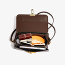 Small Leather Armpit Bags for Women, Chain Shoulder, Crossbody Bag, Ladies Vintage Underarm Handbags, Summer - M & M Global