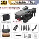 Professional Drone E88 4K Wide-Angle HD 1080P Camera WiFi FPV Height Hold Foldable RC Drone Quadrotor Helicopter Children's Toys - M & M Global