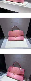 Crocodile Pattern Leather Women's Handbags Luxury Fashion Lady Shell Shoulder Crossbody Bag Top Handle Messenger Bags - M & M Global