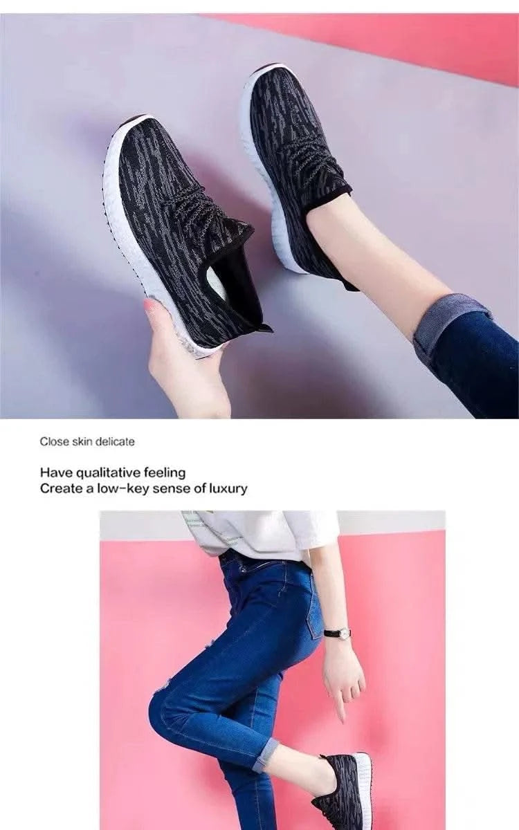 2025/Hot selling sports shoes women's Korean version fashion casual hot selling coconut shoes soft sole breathable running shoes - M & M Global